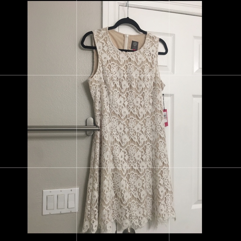 Vince Camuto A- line lace dress